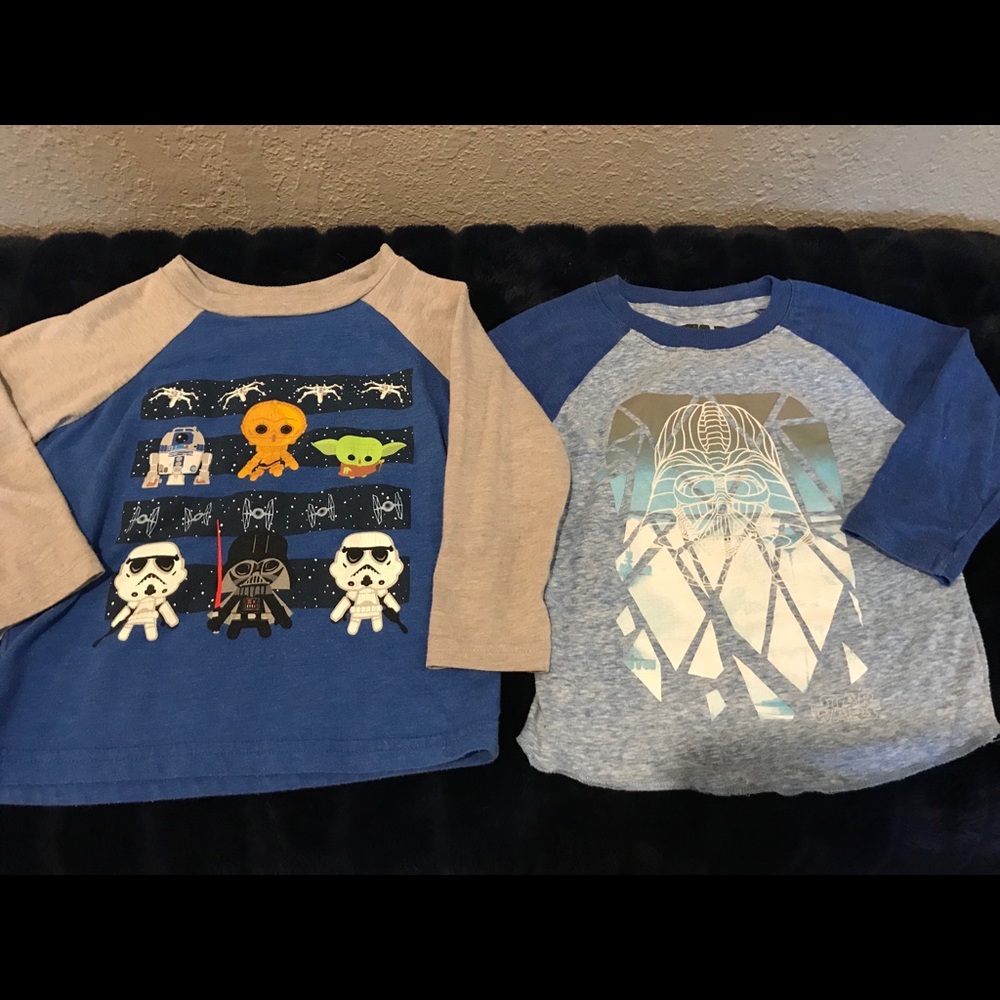 2T Star Wars shirts